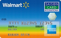 ウォルマートカード セゾン・アメリカン・エキスプレス・カード券面画像